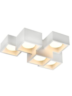 ΓΥΨΙΝΟ 5 ΤΕΤΡΑΓΩΝA Φ/Σ ΟΡΟΦΗΣ ΦΥΣΙΚΟ 370*270*150 GENI 5*GX53