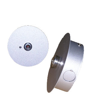 ΒΑΣΗ ΠΡΟΒΟΛΕΑ & ΣΠΟΤ ΡΑΓΑΣ ΕΠΙΤΟΙΧΗ ΑΛΟΥΜΙΝΙΟ ΓΚΡΙ Φ120x30mm