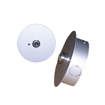 ΒΑΣΗ ΠΡΟΒΟΛΕΑ & ΣΠΟΤ ΡΑΓΑΣ ΕΠΙΤΟΙΧΗ ΑΛΟΥΜΙΝΙΟ ΓΚΡΙ Φ120x30mm