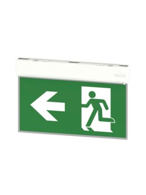 LED ΦΩΤΙΣΤΚΟ ΑΣΦΑΛΕΙΑΣ ΔΕΞΙΑ & ΑΡΙΣΤΕΡΑ ΒΕΛΟΣ ΣΥΝΕΧΟΥΣ & ΜΗ ΜΕ ΚΟΥΜΠΙ ΔΟΚΙΜΗΣ230V AC 0.4W 40LM 6000K IP20 3HRS