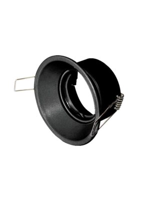 AR111 TRIMLESS - ΣΠΟΤ ΚΡΥΦΟΥ ΦΩΤΙΣΜΟΥ ΑΤΣΑΛΙ ΜΑΥΡΟ Φ170x92mm