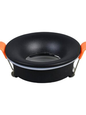 ΣΠΟΤ ΧΩΝΕΥΤΟ ΣΤΑΘΕΡΟ ΜΑΥΡΟ ΣΥΜΒΑΤΙΚΟ 1XGU10 IP54 Φ85Χ50ΜΜ