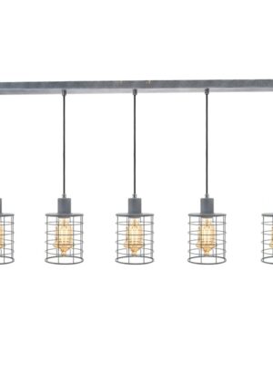 NETTO ΦΩΤΙΣΤΙΚΟ ΚΡΕΜΑΣΤΟ ΑΠΟΧΡΩΣΗ ΤΣΙΜΕΝΤΟΥ ΜΕΤΑΛΛΙΚΟ ΣΥΜΒΑΤΙΚΟ 5ΧΕ27 IP20 950Χ1200mm