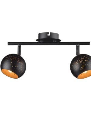 NETTO ΦΩΤΙΣΤΙΚΟ ΟΡΟΦΗΣ ΜΑΥΡΟ ΜΑΤ ΜΕΤΑΛΛΙΚΟ ΣΥΜΒΑΤΙΚΟ 2ΧG9 IP20 400Χ175mm