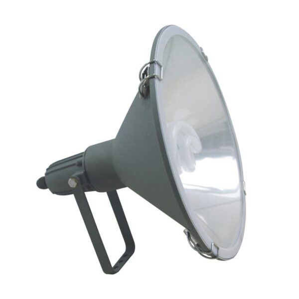 RETA - ΠΡΟΒΟΛΕΑΣ ΑΛΟΥΜΙΝΙΟ ΓΚΡΙ ΣΥΜΒΑΤΙΚΟ 1xΕ27 IP65 230x310mm