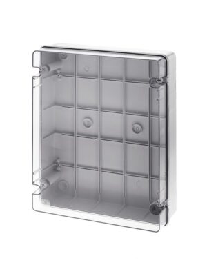 380X300X120 SURF BOX TRANSARENT LID IP65