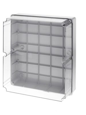 ΚΟΥΤΙ ΜΕ ΔΙΑΦΑΝΟ ΚΑΛΥΜΜΑ 460X380X180 IP65