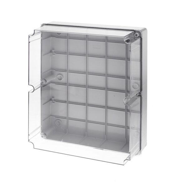 ΚΟΥΤΙ ΜΕ ΔΙΑΦΑΝΟ ΚΑΛΥΜΜΑ 460X380X180 IP65