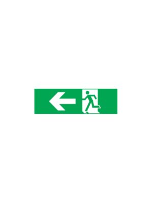 ARROW LEFT STICKER FOR EXIT/EMERGENCY LIGHTING