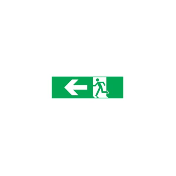 ARROW LEFT STICKER FOR EXIT/EMERGENCY LIGHTING
