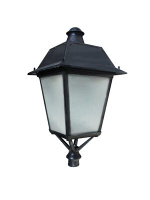 COMO VI - ΠΑΡΑΔΟΣΙΑΚΟ ΦΑΝΑΡΙ ΠΛΑΤΕΙΩΝ ΑΛΟΥΜΙΝΙΟ ΜΑΥΡΟ ΣΥΜΒΑΤΙΚΟ 1xE27 IP54 440x60x850mm