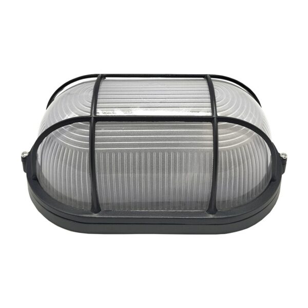 ΑΠΛΙΚΑ ΚΗΠΟΥ ΧΕΛΩΝΑ ΑΛΟΥΜΙΝΙΟ ΑΜΜΩΔΕΣ ΓΚΡΙ ΣΥΜΒΑΤΙΚΟ 1xE27 IP45 Φ190x95mm