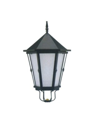 COMO III - ΠΑΡΑΔΟΣΙΑΚΟ ΦΑΝΑΡΙ ΠΛΑΤΕΙΩΝ ΑΛΟΥΜΙΝΙΟ ΜΑΥΡΟ ΣΥΜΒΑΤΙΚΟ 1xE27 IP54 550x60x940mm