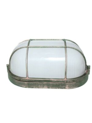 ΑΠΛΙΚΑ ΤΥΠΟΥ ΧΕΛΩΝΑ ΑΛΟΥΜΙΝΙΟ ΣΚΟΥΡΙΑ ΣΥΜΒΑΤΙΚΟ 1xE27 IP45 272x125x162mm