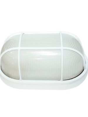 ΑΠΛΙΚΑ ΤΥΠΟΥ ΧΕΛΩΝΑ ΑΛΟΥΜΙΝΙΟ ΛΕΥΚΟ ΣΥΜΒΑΤΙΚΟ 1xE27 IP45 272x125x162mm