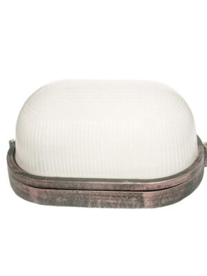 ΑΠΛΙΚΑ ΤΥΠΟΥ ΧΕΛΩΝΑ ΑΛΟΥΜΙΝΙΟ ΣΚΟΥΡΙΑ ΣΥΜΒΑΤΙΚΟ 1xE27 IP45 272x125x162mm