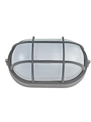 ΑΠΛΙΚΑ ΤΥΠΟΥ ΧΕΛΩΝΑ ΑΛΟΥΜΙΝΙΟ ΑΜΜΩΔΕΣ ΓΚΡΙ ΣΥΜΒΑΤΙΚΟ 1xE27 IP45 208x98x118mm