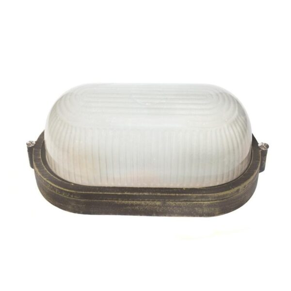 ΑΠΛΙΚΑ ΤΥΠΟΥ ΧΕΛΩΝΑ ΑΛΟΥΜΙΝΙΟ ΧΡΥΣΟ ΜΕ ΜΑΥΡΟ ΣΥΜΒΑΤΙΚΟ 1xE27 IP45 208x98x118mm