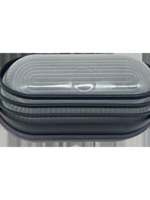 ΑΠΛΙΚΑ ΤΥΠΟΥ ΧΕΛΩΝΑ ΑΛΟΥΜΙΝΙΟ ΑΜΜΩΔΕΣ ΜΑΥΡΟ ΣΥΜΒΑΤΙΚΟ 1xE27 IP45 208x98x118mm