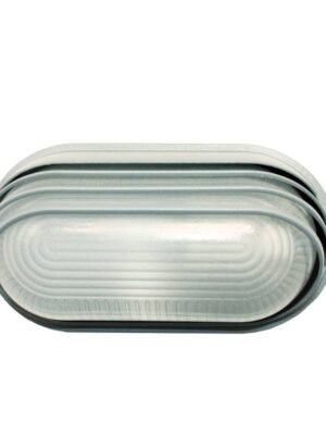 ΑΠΛΙΚΑ ΤΥΠΟΥ ΧΕΛΩΝΑ ΑΛΟΥΜΙΝΙΟ ΓΚΡΙ ΣΥΜΒΑΤΙΚΟ 1xE27 IP45 208x98x118mm