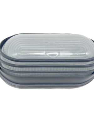 ΑΠΛΙΚΑ ΤΥΠΟΥ ΧΕΛΩΝΑ ΑΛΟΥΜΙΝΙΟ ΑΜΜΩΔΕΣ ΓΚΡΙ ΣΥΜΒΑΤΙΚΟ 1xE27 IP45 208x98x118mm