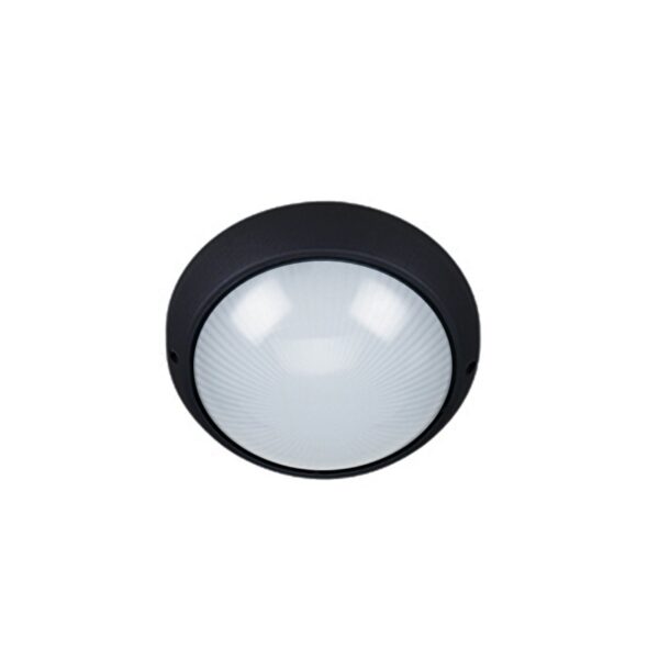 ΑΠΛΙΚΑ ΤΥΠΟΥ ΧΕΛΩΝΑ ΑΛΟΥΜΙΝΙΟ ΜΑΥΡΟ ΣΥΜΒΑΤΙΚΟ 1xE27 IP45 258x100x150mm