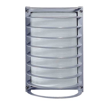 ΑΠΛΙΚΑ IP54 ΑΛΟΥΜ.ΓΚΡΙ Ε27 ΠΑΡ.ΠΕΡΣΙ.