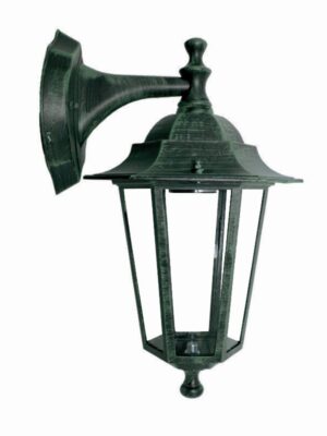 ΦΑΝΑΡΙ ΕΞΑΦΩΝΟ ΑΛΟΥΜΙΝΙΟ ΠΡΑΣΙΝΟ ΜΕ ΜΑΥΡΟ ΣΥΜΒΑΤΙΚΟ 1xE27 IP45 220x202x330mm