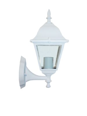 ΦΑΝΑΡΙ ΤΕΤΡΑΓΩΝΟ ΑΛΟΥΜΙΝΙΟ ΛΕΥΚΟ ΣΥΜΒΑΤΙΚΟ 1xE27 IP45 201x150x344mm