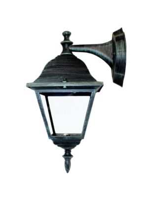 ΦΑΝΑΡΙ ΤΟΙΧΟΥ ΠΡΑΣΙΝΟ ΜΑΥΡΟ ΙΡ45 Ε27 60W ΚΑΤΩ
