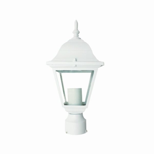 ΦΑΝΑΡΙ ΤΕΤΡΑΓΩΝΟ ΑΛΟΥΜΙΝΙΟ ΛΕΥΚΟ ΣΥΜΒΑΤΙΚΟ 1xE27 IP45 150x60x345mm