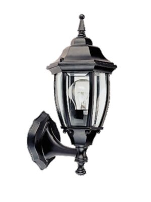 ΦΑΝΑΡΙ ΕΞΑΦΩΝΟ ΑΛΟΥΜΙΝΙΟ ΑΜΜΩΔΕΣ ΜΑΥΡΟ ΣΥΜΒΑΤΙΚΟ 1xE27 IP45 Φ203x375mm