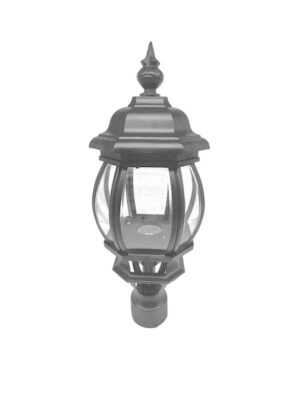 ΦΑΝΑΡΙ ΠΑΡΑΔΟΣΙΑΚΟ ΝΕΟΥ ΤΥΠΟΥ ΑΛΟΥΜΙΝΙΟ ΑΜΜΩΔΕΣ ΓΚΡΙ ΣΥΜΒΑΤΙΚΟ 1xE27 IP45 Φ160x420mm