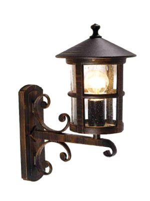 CRES - ΦΑΝΑΡΙ ΠΑΡΑΔΟΣΙΑΚΟ ΑΛΟΥΜΙΝΙΟ ΣΚΟΥΡΙΑ ΣΥΜΒΑΤΙΚΟ 1xE27 IP45 320x270x245mm