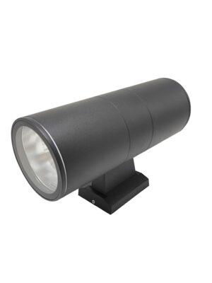 ΑΠΛΙΚΑ UP-DOWN 2XE27 IP65  ΣΚΟΥΡΟ ΑΜΜΩΔΕΣ ΓΚΡΙ RAL7016M