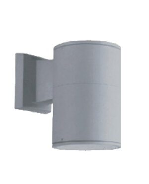 ΣΠΟΤ ΤΟΙΧΟΥ ΑΛΟΥΜΙΝΙΟ ΓΚΡΙ ΣΥΜΒΑΤΙΚΟ 1xE27 IP54 173x108x174mm