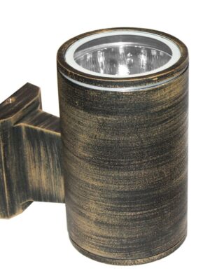 ΣΠΟΤ ΤΟΙΧΟΥ ΑΛΟΥΜΙΝΙΟ ΣΚΟΥΡΙΑ ΣΥΜΒΑΤΙΚΟ 1xE27 IP54 173x108x174mm