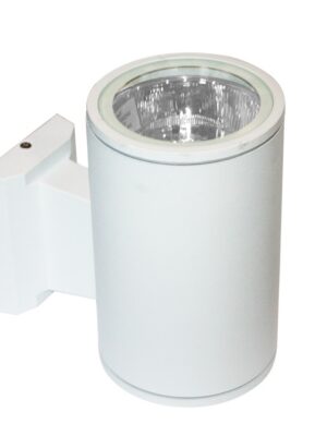 ΣΠΟΤ ΤΟΙΧΟΥ ΑΛΟΥΜΙΝΙΟ ΛΕΥΚΟ ΣΥΜΒΑΤΙΚΟ 1xE27 IP54 173x108x174mm