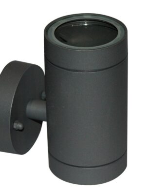 ΣΠΟΤ ΤΟΙΧΟΥ ΑΛΟΥΜΙΝΙΟ ΑΜΜΩΔΕΣ ΓΚΡΙ ΣΥΜΒΑΤΙΚΟ 1xGU10 IP54 85x64x121mm