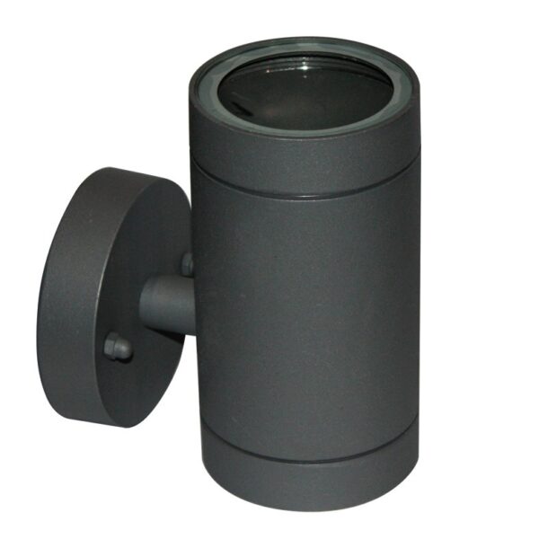 ΣΠΟΤ ΤΟΙΧΟΥ ΑΛΟΥΜΙΝΙΟ ΑΜΜΩΔΕΣ ΓΚΡΙ ΣΥΜΒΑΤΙΚΟ 1xGU10 IP54 85x64x121mm