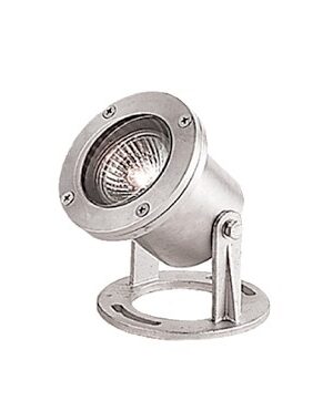 ΣΠΟΤ ΤΟΙΧΟΥ ΑΝΟΞΕΙΔΩΤΟ ΑΤΣΑΛΙ ΝΙΚΕΛ ΜΑΤ ΣΥΜΒΑΤΙΚΟ 1xMR16 IP65 100x88x140mm