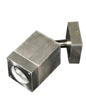 ΣΠΟΤ ΤΟΙΧΟΥ ΑΛΟΥΜΙΝΙΟ ΝΙΚΕΛ ΜΑΤ ΣΥΜΒΑΤΙΚΟ 1xGU10 IP64 Φ65x150mm