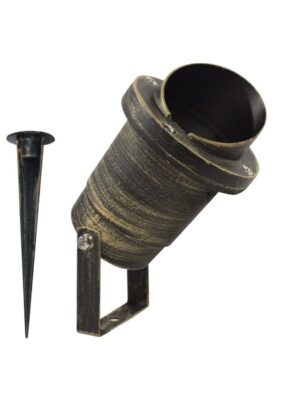 ΣΠΟΤ ΚΗΠΟΥ ΑΛΟΥΜΙΝΙΟ ΣΚΟΥΡΙΑ ΣΥΜΒΑΤΙΚΟ 1xGU10 IP65 Φ92x349mm