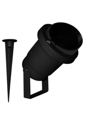 ΣΠΟΤ ΚΗΠΟΥ ΑΛΟΥΜΙΝΙΟ ΜΑΥΡΟ ΣΥΜΒΑΤΙΚΟ 1xGU10 IP65 Φ92x349mm