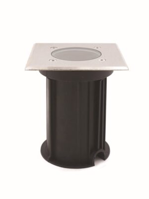 ΣΠΟΤ ΔΑΠΕΔΟΥ ΧΩΝΕΥΤΟ ΑΝΟΞΕΙΔΩΤΟ ΑΤΣΑΛΙ ΣΥΜΒΑΤΙΚΟ 1xGU10 IP66 Φ120x113mm