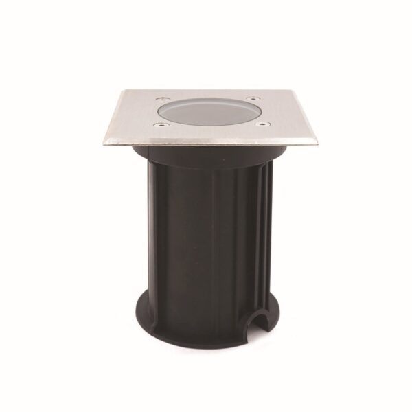 ΣΠΟΤ ΔΑΠΕΔΟΥ ΧΩΝΕΥΤΟ ΑΝΟΞΕΙΔΩΤΟ ΑΤΣΑΛΙ ΣΥΜΒΑΤΙΚΟ 1xGU10 IP66 Φ120x113mm