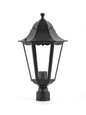 ΦΑΝΑΡΙ ΚΟΛΩΝΑΣ ΓΚΡΙ 23.5Χ44,5cm Φ60 RAL7016M