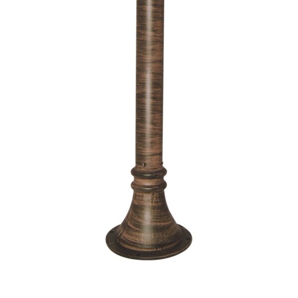 ΚΟΛΩΝΑΚΙ ΓΙΑ ΜΠΑΛΑ ΦΩΤΙΣΤΙΚΟ & ΦΑΝΑΡΙ Φ60 ΣΚΟΥΡΙΑ 1000mm