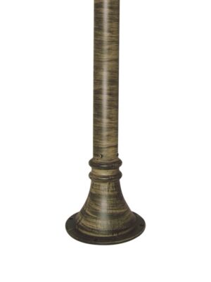 ΚΟΛΩΝΑΚΙ ΓΙΑ ΜΠΑΛΑ ΦΩΤΙΣΤΙΚΟ & ΦΑΝΑΡΙ Φ60 ΧΡΥΣΟ ΜΕ ΜΑΥΡΟ 500mm