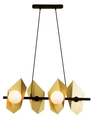 NETTO ΦΩΤΙΣΤΙΚΟ ΚΡΕΜΑΣΤΟ ΧΡΥΣΟ ΜΕΤΑΛΛΙΚΟ ΣΥΜΒΑΤΙΚΟ 4ΧG9 IP20 680Χ1200mm